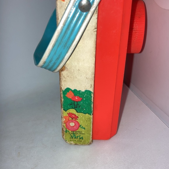 Vintage 1973 Fisher Price Music Box Pocket Radio 772 Jack and Jill Song Works - Picture 7 of 7